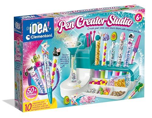 Clementoni - Pen Creator Studio: Kit per la creazione di penne personalizzate