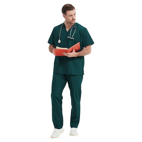 MISEMIYA - Uniformi Unisex Set Camice - Uniforme Medica Verde