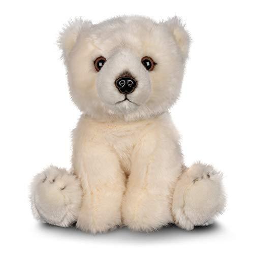 Animigos Orso Polare Peluche Realistico 23cm