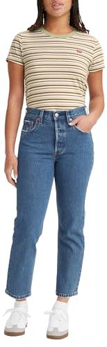 Levi's 501 Crop, Jeans Donna, Jazz Pop, 23W / 26L