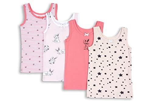 Chicco Set 4 Canottiere Cotone Bambina Rosa 8 Anni