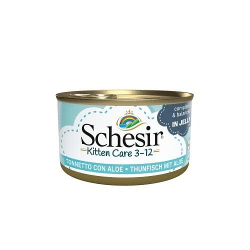 Schesir Kitten Tonnetto con Aloe - Alimento Umido per Gattini