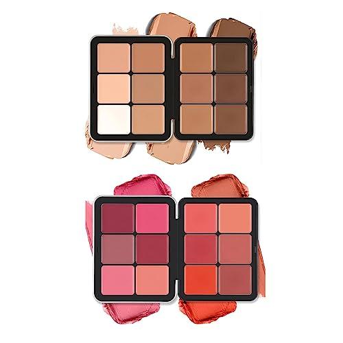 Palette Correttori 12 Colori, Blush e Correttori, Coprenza Totale, Occhiaie e Trucco Viso