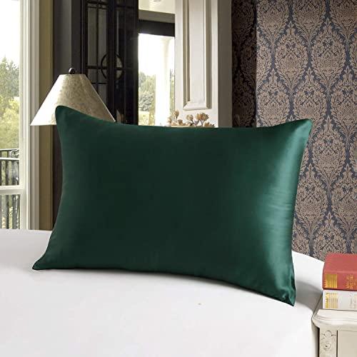 Townssilk Federa di Seta Smeraldo 50x75 cm - Lusso e Benessere per Capelli e Pelle