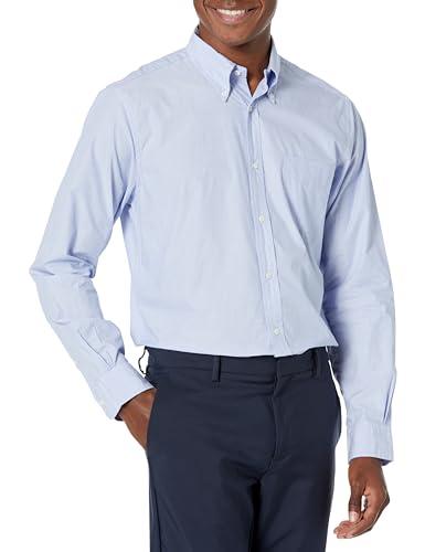 Brooks Brothers Camicia sportiva da uomo Friday, Azzurro/Blu, L