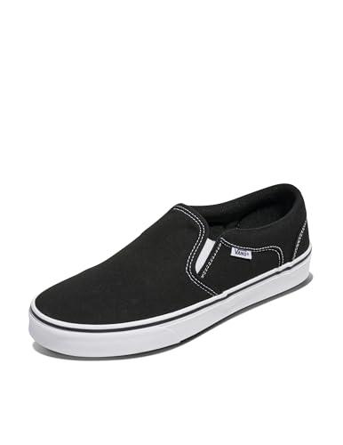 Vans Asher, Sneaker Uomo, Canvas Black/White