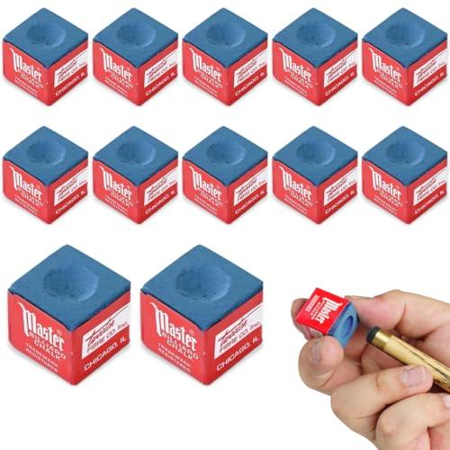 CATOR Gessetti Biliardo Professionali - Confezione da 12