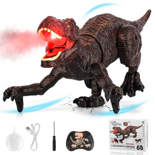 Dinosauro Telecomandato Sputafuoco: Gioco Educativo e Divertente per Bambini