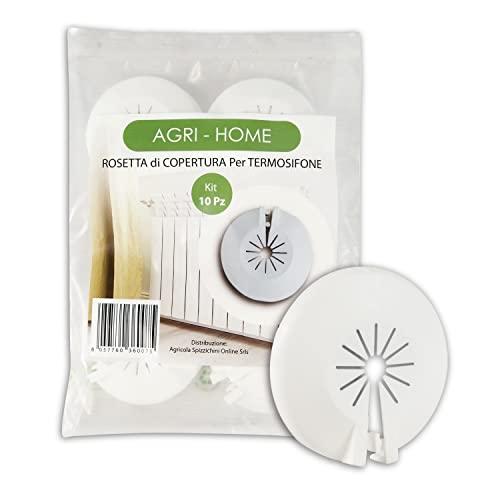 AGRI-CULTURA® Kit 10 Rosette Universali per Termosifoni