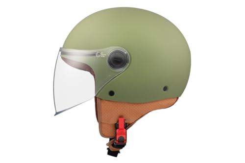 Casco MTB Street S Solid A6 Verde Opaco XS