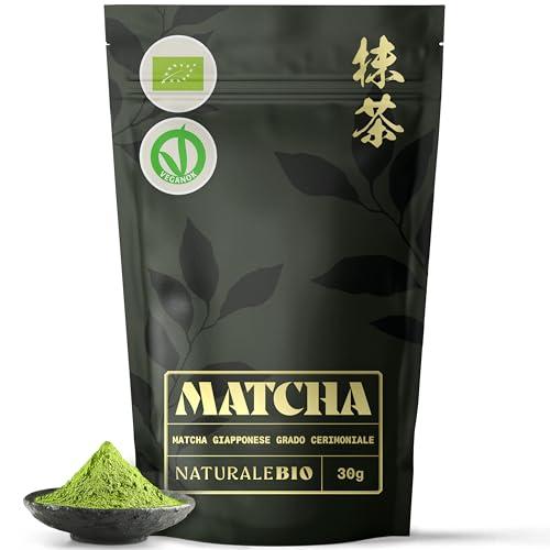 Tè Verde Matcha Biologico NaturaleBio - Grado Cerimoniale A, Uji Kyoto
