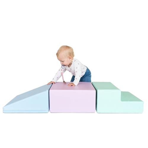 IGLU Soft Play Set di 3 Blocchi di Schiuma - Pastel