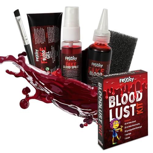 Festicy Set Sangue Finto Halloween 2025: Il Kit Completo per Effetti Speciali da Urlo