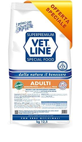 Croccantini Vet Line Adulti Gusto Pesce - 12.5kg