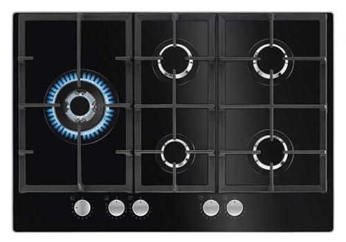 AEG HKB75820NB Piano Cottura a Gas 74 cm - Nero