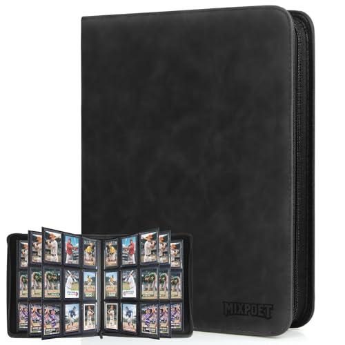 MIXPOET Raccoglitore Top Loader Carte - Album Premium per la Tua Collezione