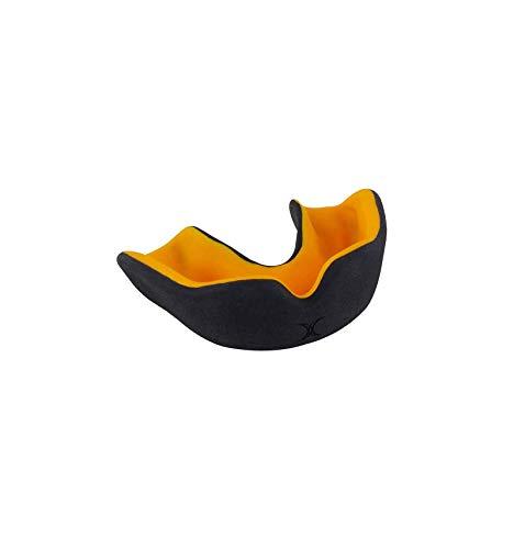 Gilbert X Brace Dual Density Paradenti, Gioventù Unisex, Nero/Arancione, Junior