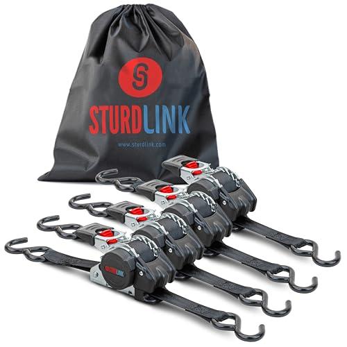Set di 4 Cinghie di Tensionamento Automatiche Sturdlink