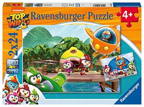 Ravensburger Top Wings Puzzle 2 x 24 Pezzi, Multicolore, 05053