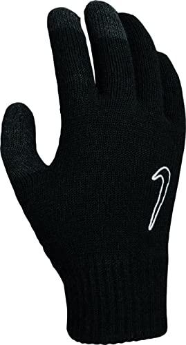 Nike Knitted Tech Guanti, Uomo, Black/Black/White, L/XL
