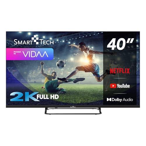 Smart Tech TV 40FV02V Smart - Full HD, Smart TV e Connettività Avanzata