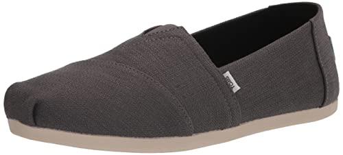 TOMS Alpargata Refibra Tencel Donna - Grigio Pavimento - 36 EU