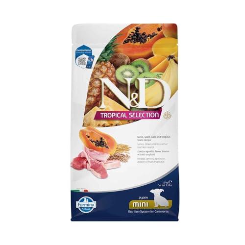 Farmina N&D Tropical Agnello e Frutti Tropicali Puppy Mini 1,5kg