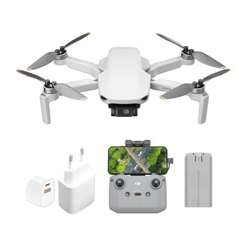 DJI Mini 4K Bundle - Drone con Fotocamera 4K HD, Meno di 249g