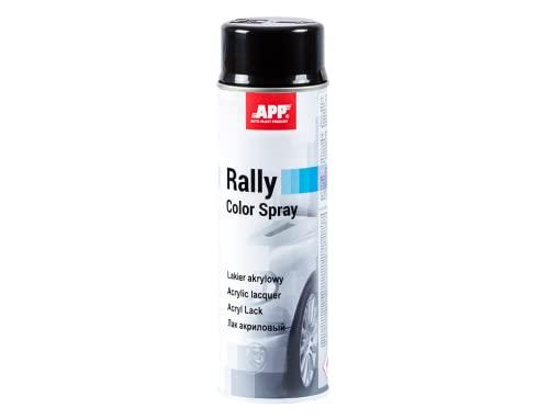 APP Rally Color Spray - Bomboletta Spray Nero Lucido 500ml