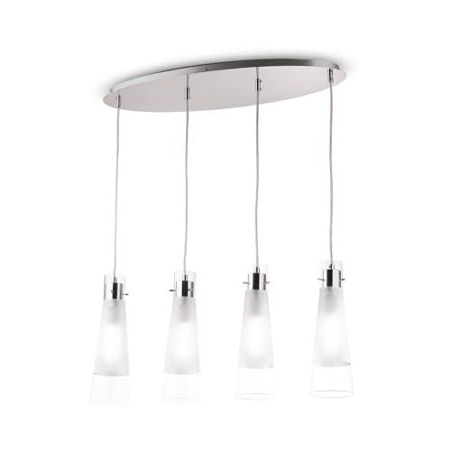 Ideal Lux Kuky Clear SP4 Lampada a Sospensione