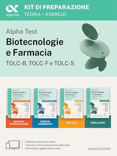 Alpha Test Biotecnologie e Farmacia TOLC-B, TOLC-F e TOLC-S. Kit di preparazione