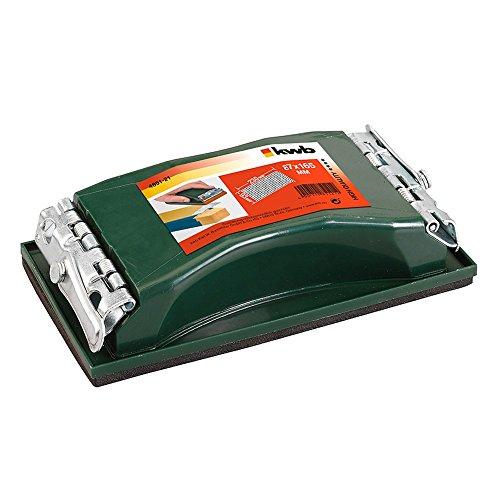 Levigatrice manuale professionale 165 x 87 mm con sistema di bloccaggio rapido
