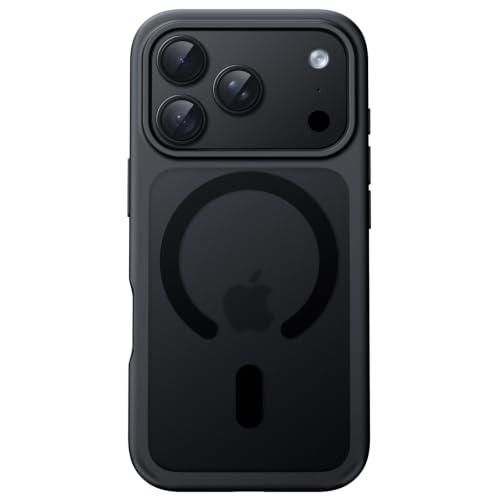 JETech Cover Opaca Magnetica per iPhone 18 Pro, Nero