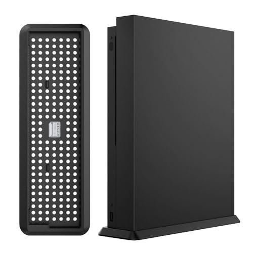 KlsyChry Supporto Verticale per Xbox One X Console, Nero