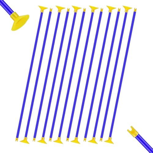 YINGLUOEU 12 Frecce Ventosa di Ricambio 42cm per Tiro con L'Arco Bambini