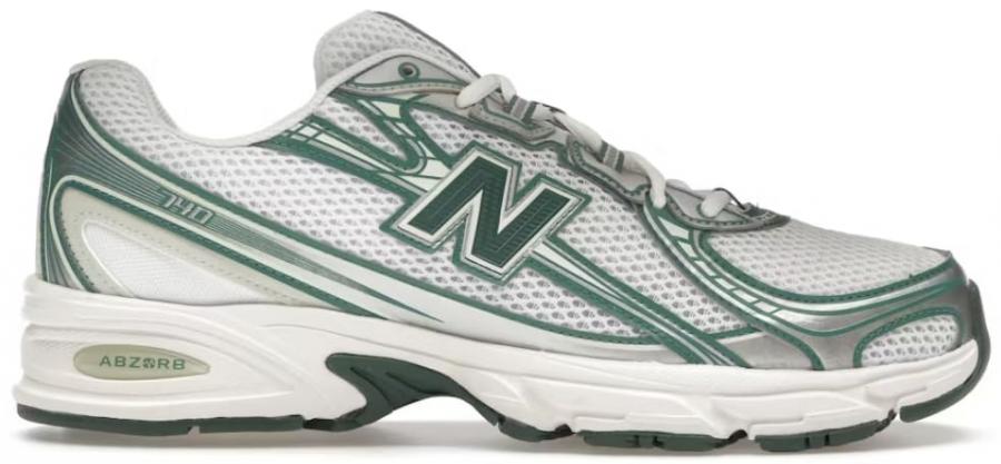 New Balance 740 Scarpe Uomo Bianco Palude Verde
