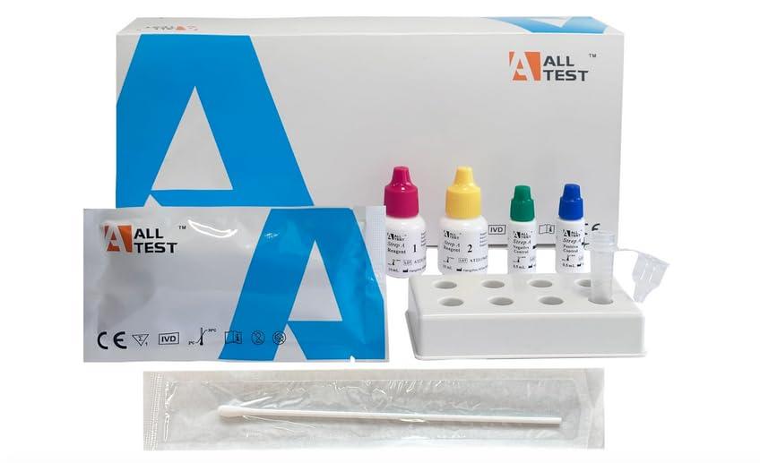Test Streptococco Strep-A Rapid Test Casette (Throat Swab) 20 PEZZI