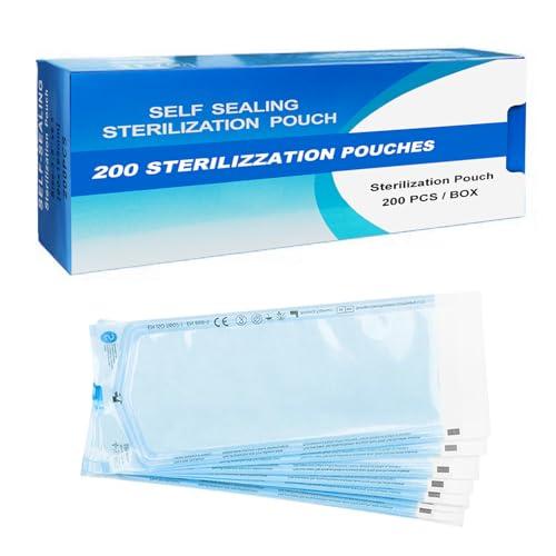 Sacchetti di Sterilizzazione Warrior Autosigillanti 90x260 mm - 200 Pezzi