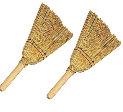 Set di 2 Scope di Saggina per Camino - Criscuolo Brico Store