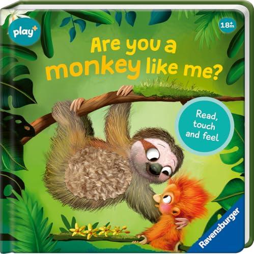 Ravensburger Play+ Are You a Monkey Like Me?, Libro per Bambini 18+ Mesi