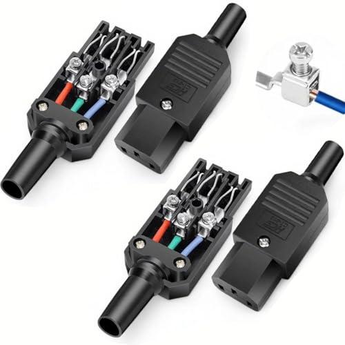 Connettore Presa Power Femmina 3 Pin IEC 320 C13 RUNCCI-YUN