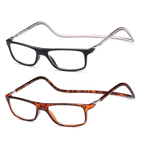 NEW VISION 2 Pack Occhiali Da Lettura con Calamita NV2904