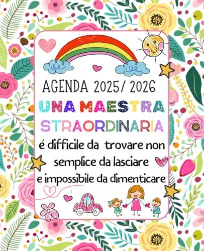 Agenda Maestra 2025-2026: Il Regalo Perfetto per Ringraziare con Stile