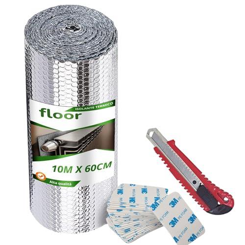 Floor | Pannelli Termoriflettenti per Termosifoni 10 m x 60 cm