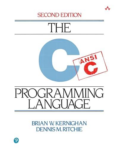 C Programming Language, 2nd Edition