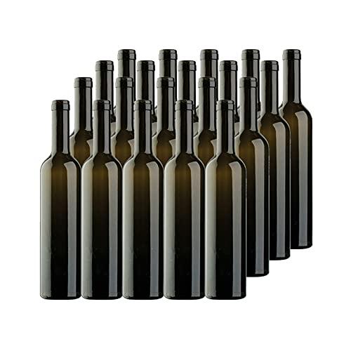 Bottiglia Bordolese in Vetro per Vino 750ml - Confezione da 20