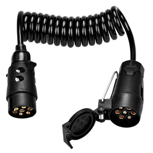 Cavo di Prolunga per Rimorchio 7 Pin, 2m - Connessione Sicura e Affidabile