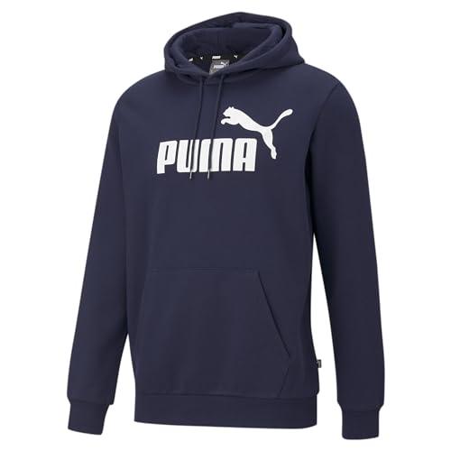 PUMA Essentials Big Logo Felpa con Cappuccio da Uomo