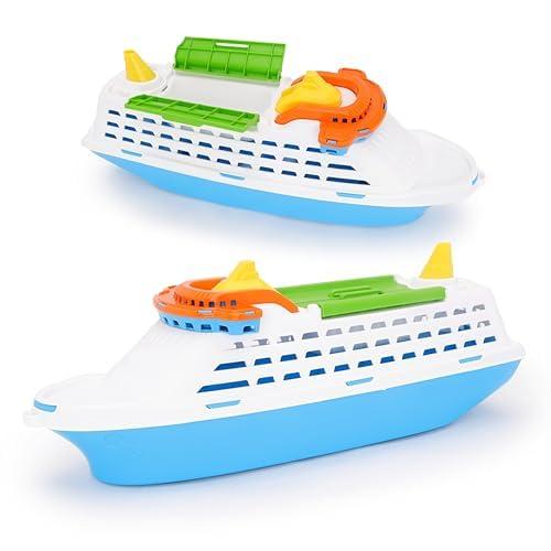 Toyland® Nave da Crociera Colorata con Porte Mobili
