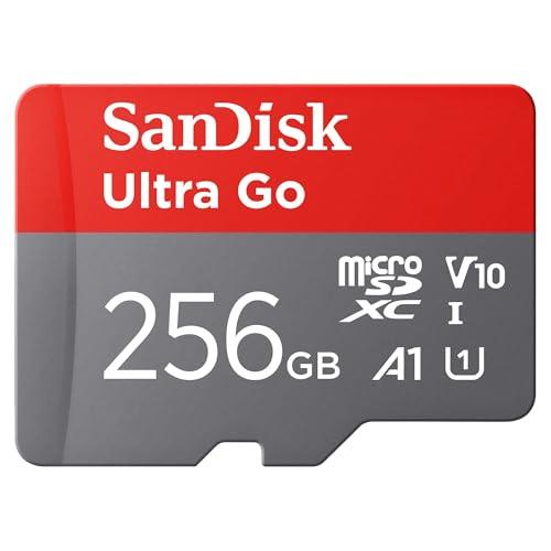 SanDisk Ultra Go 256GB microSDXC con Adattatore SD